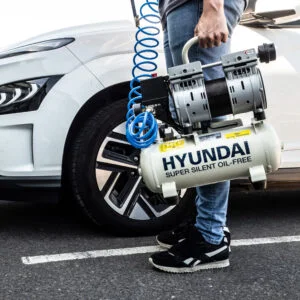 550w 8L Oil-free low noise air compressor