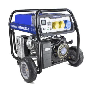 Hyundai 5.5kW / 6.8kVa* Recoil and Electric Start Site Petrol Generator