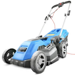 1600w 38cm corded 230v rear roller mulching lawnmower