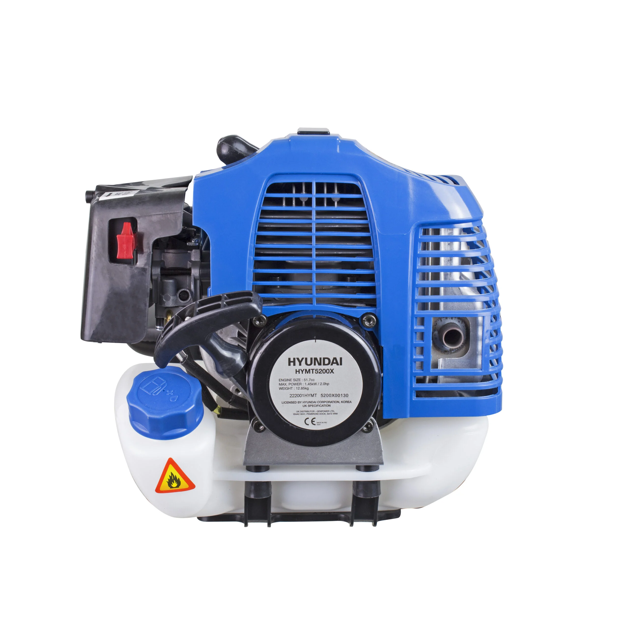 52cc petrol 5 in 1 multi tool. Comes with hedgetrimmer, pole saw, 2 string head, 3T blade, extension shaft, - Image 13