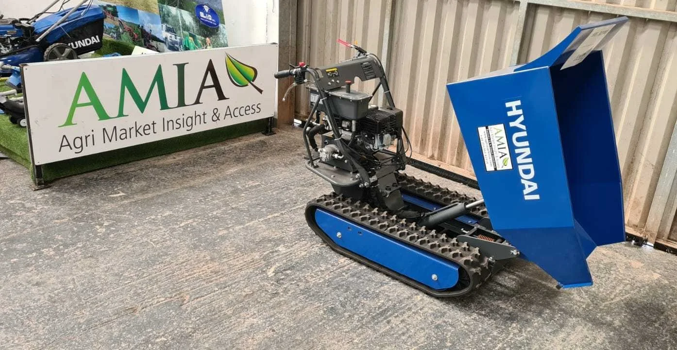 Hyundai 500kg Tracked Mini Dumper with 196cc IC200V petrol engine - Image 4