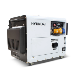 Hyundai 5.2kW/6.5kVA Silenced Standby Single Phase Diesel Generator