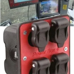 Fledbag Power Box V1 - Add 4 Power Sockets to your tractor cab