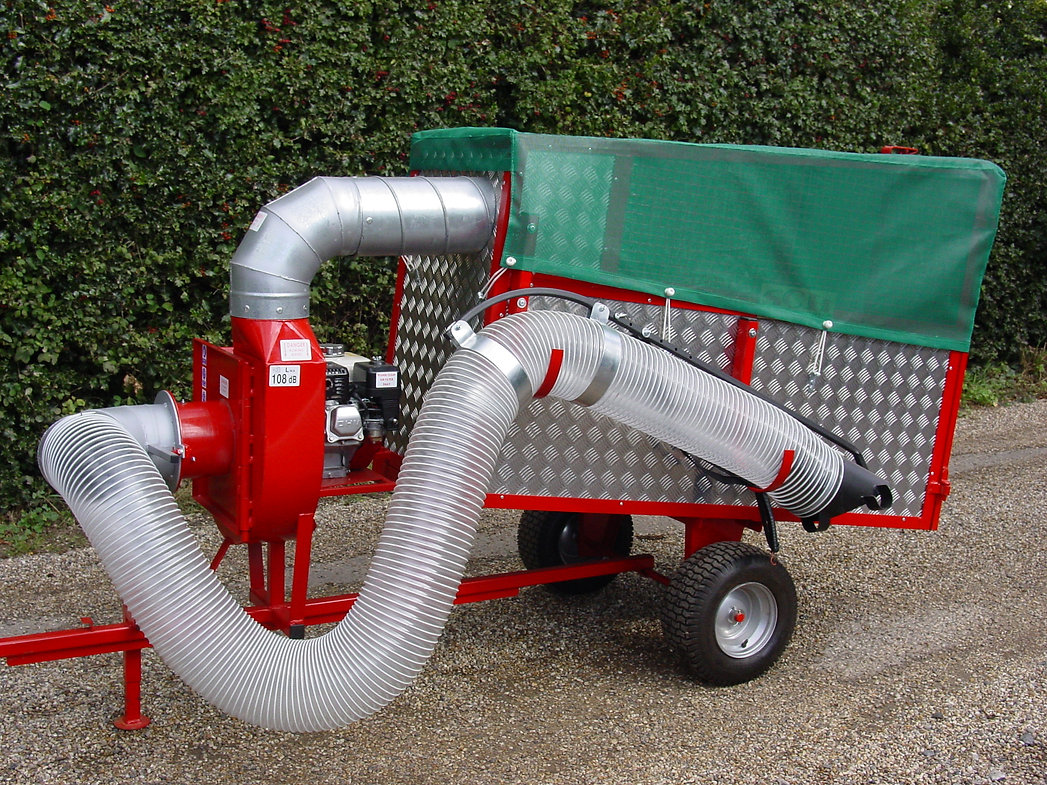 SCH Tipping Leaf Sucker Trailer - Image 2