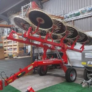 Ex Demo Enorossi Batrake 10 V-Rake. 5.6m to 6.6m – No PTOs, Gearboxes. BIG Saving on 2023 prices