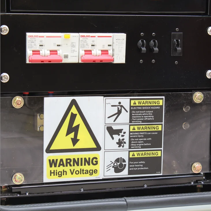 Hyundai 17.6kW/22kVA, 230v, water-cooled 1500rpm, ComAp MRS10 Control Panel - Image 6