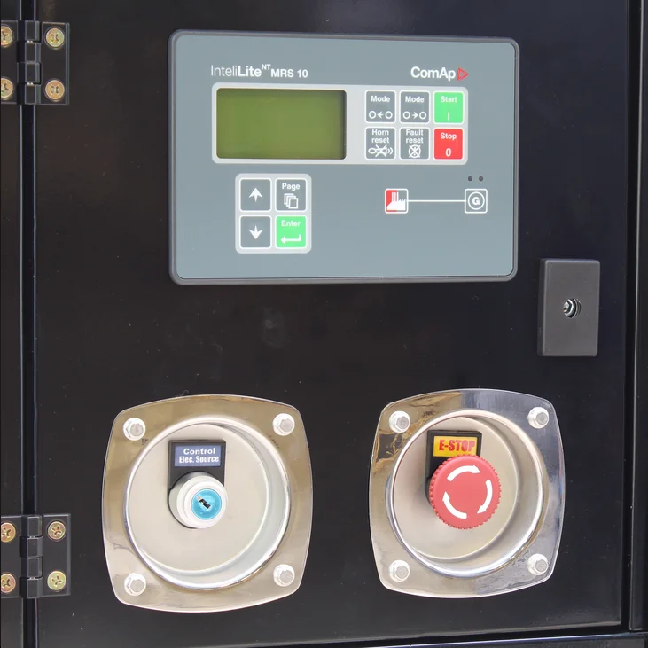 Hyundai 17.6kW/22kVA, 230v, water-cooled 1500rpm, ComAp MRS10 Control Panel - Image 7