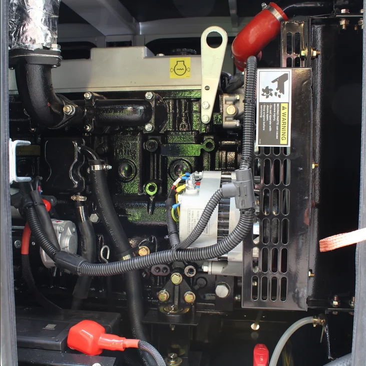 Hyundai 17.6kW/22kVA, 230v, water-cooled 1500rpm, ComAp MRS10 Control Panel - Image 10