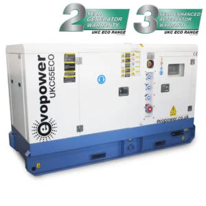 55KVA Cummins Powered Diesel Generator By Evopower