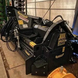 New Valentini Apache 2.5m Forestry Mulcher / Tiller with Hydrualic Rear Roller - IN STOCK NOW