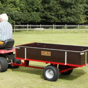 SCH Supplies 2 Wheel Timber Tipping Trailer - GWTS10