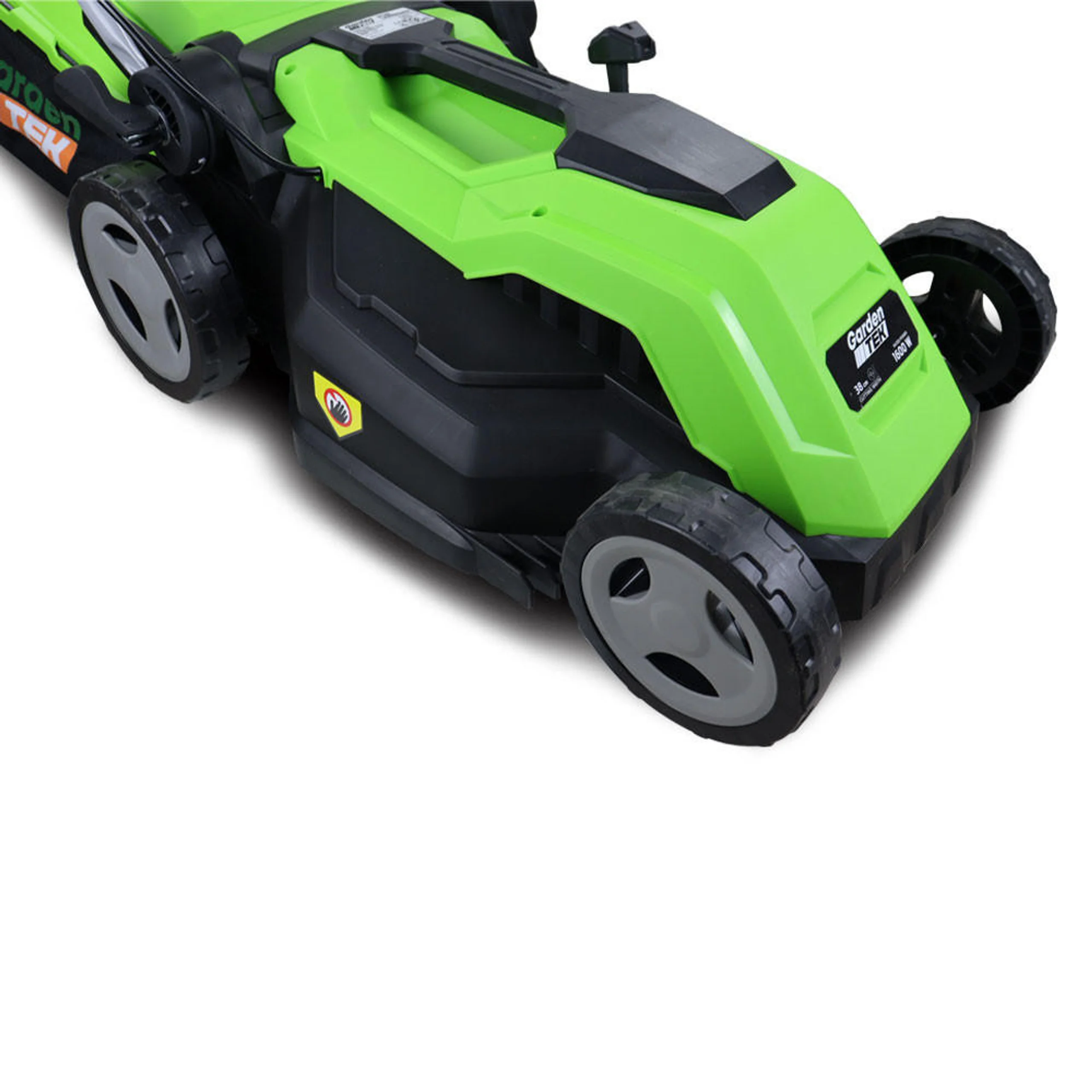 Gardentek Electric 1600W / 230V 38cm Rotary Rear Roller Mulching Lawnmower - Image 6