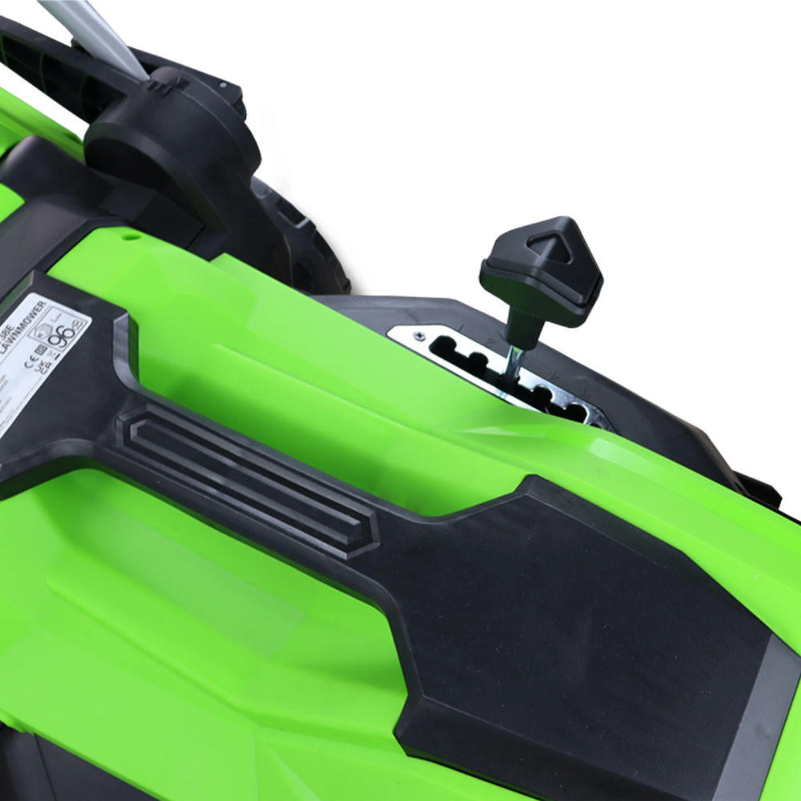 Gardentek Electric 1600W / 230V 38cm Rotary Rear Roller Mulching Lawnmower - Image 4