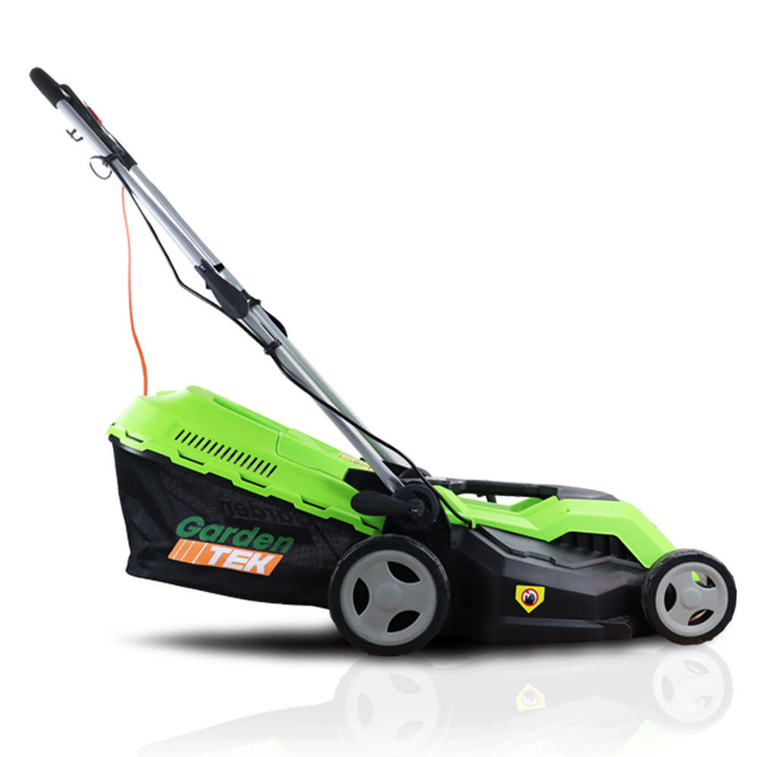 Gardentek Electric 1600W / 230V 38cm Rotary Rear Roller Mulching Lawnmower - Image 2