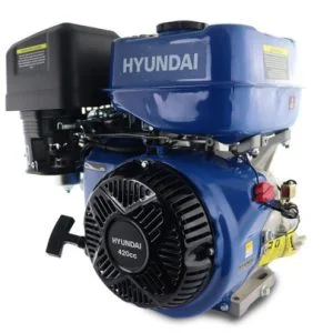 Recoil Start Petrol Engine 457cc 15HP- 25mm - Professional 'X' Series - Upgraded bearings, crank & cam shaft, piston, piston rings, larger fuel tank