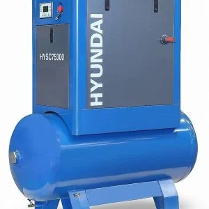 7.5 HP 3-Phase, 300 Litre Air Tank, 28cfm @ 8bar, Maximum pressure 10 bar