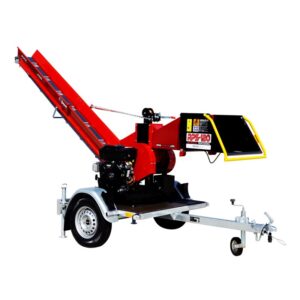Remet Model RPS-120 (27 HP) + Conveyor belt 3m + Turntable 360°+ Trailer