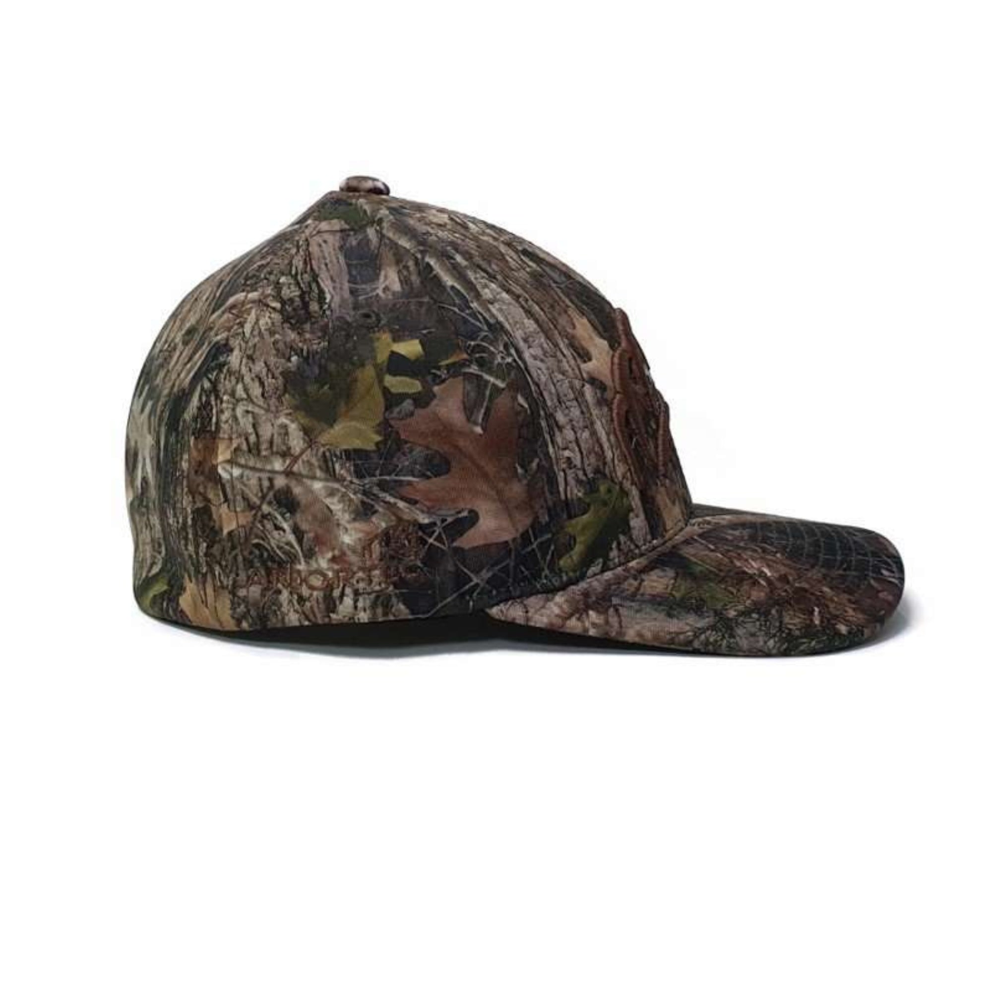 AT050 - Baseball Cap Curved Peak Heritage - Camo - Image 3
