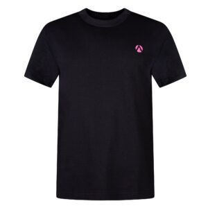 Black Short Sleeve T-Shirt (Pink - AIS/LTTL)