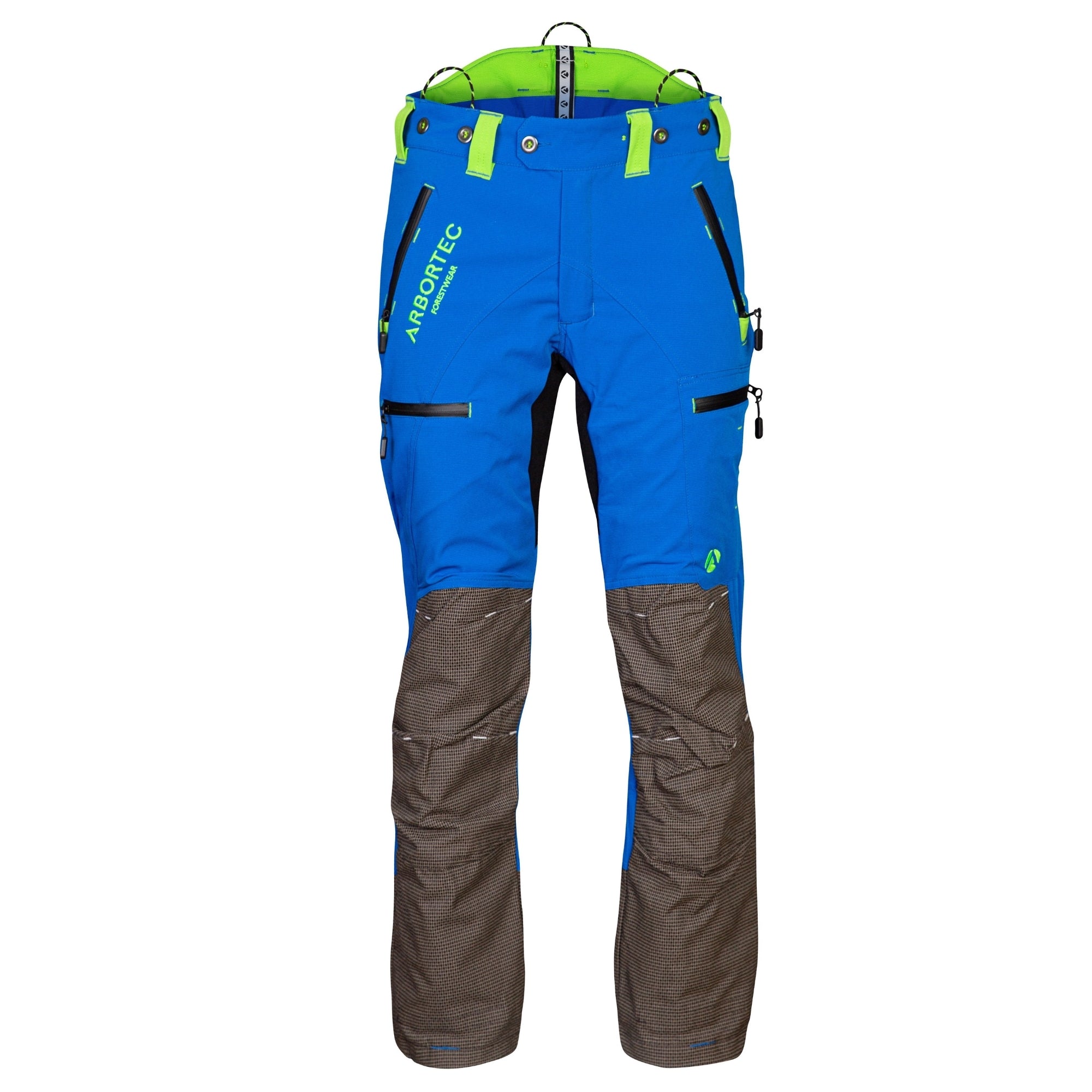 AT4060 Breatheflex Pro Chainsaw Trousers Design A Class 1 - Blue - Image 3