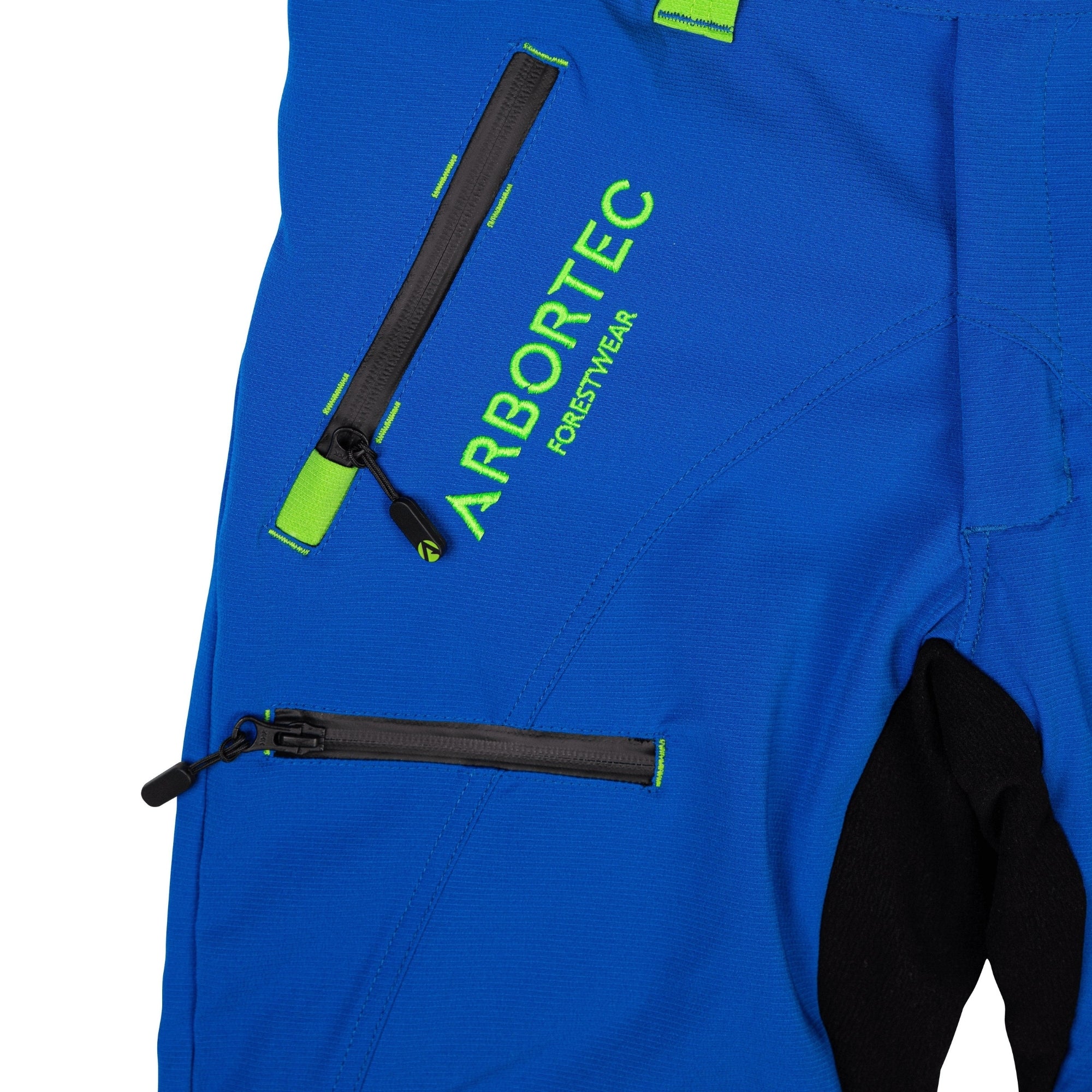 AT4060 Breatheflex Pro Chainsaw Trousers Design A Class 1 - Blue - Image 5