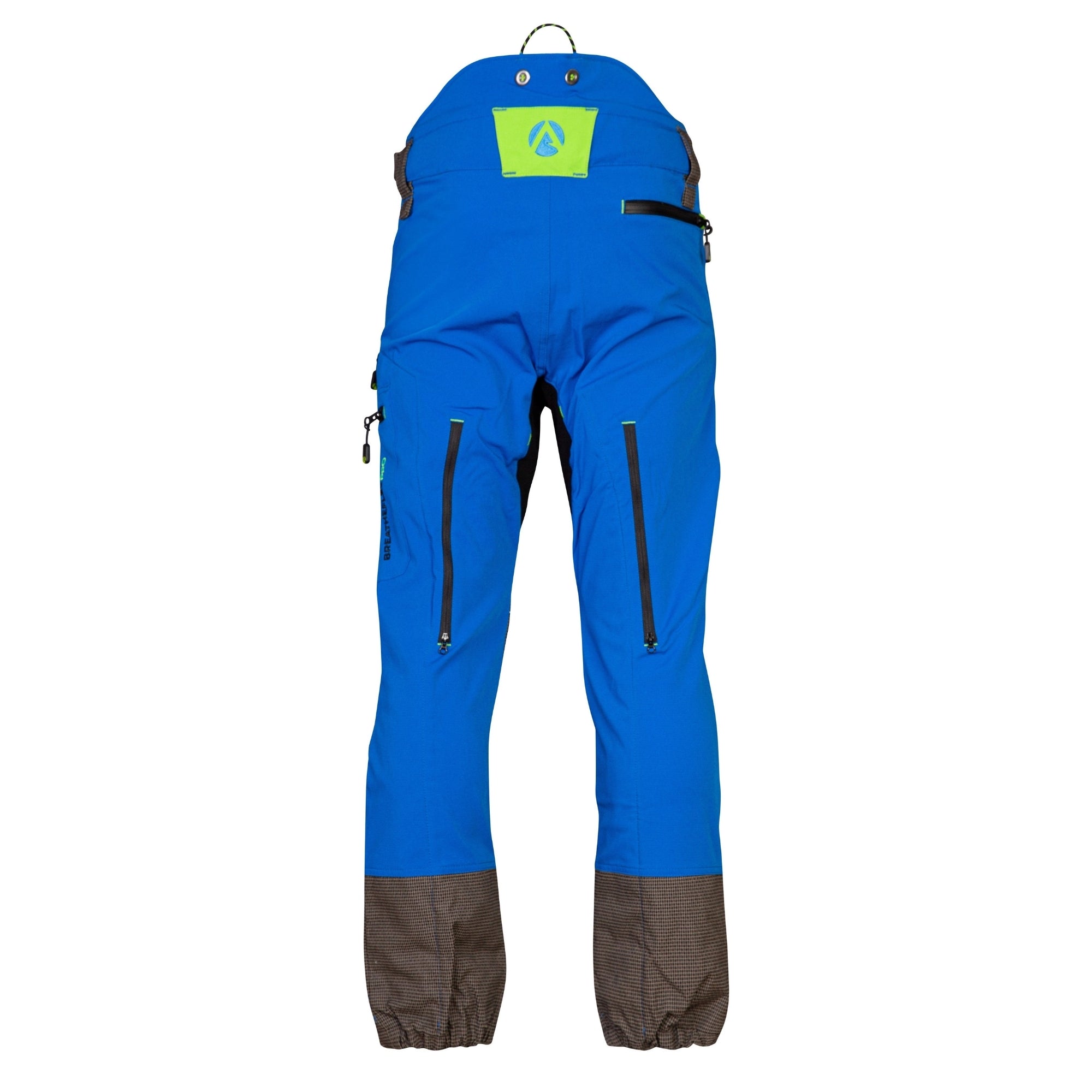 AT4060 Breatheflex Pro Chainsaw Trousers Design A Class 1 - Blue - Image 2