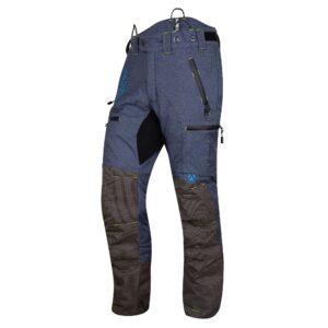 AT4060 Breatheflex Pro Chainsaw Trousers Design A Class 1 Legacy - Denim Blue