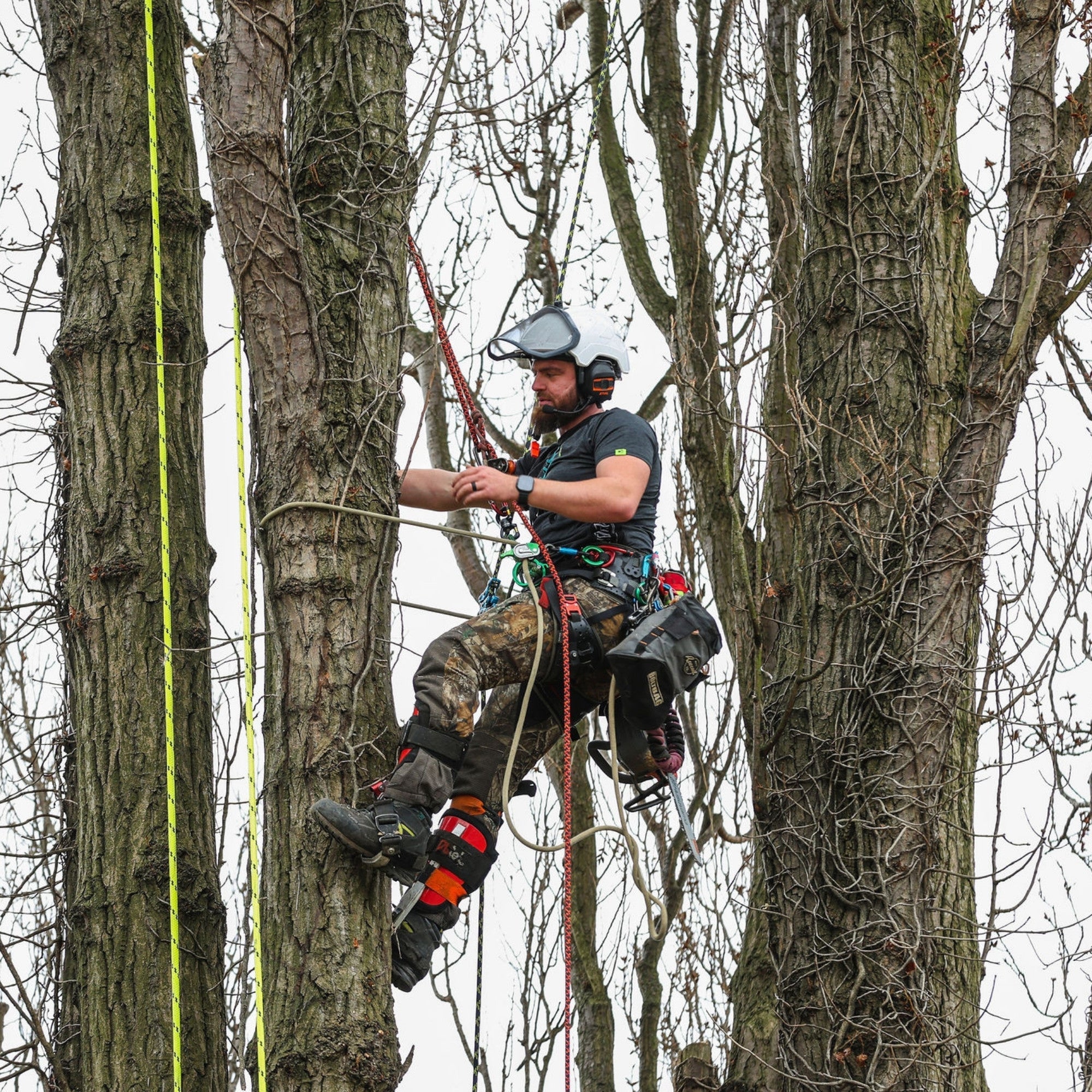 AT4060 - Breatheflex Pro Realtree Chainsaw Trousers Design A/Class 1 - Brown - Image 10
