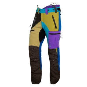 AT4070 Breatheflex Pro Chainsaw Trousers Design C Class 1 - Pastel Multi-Colour