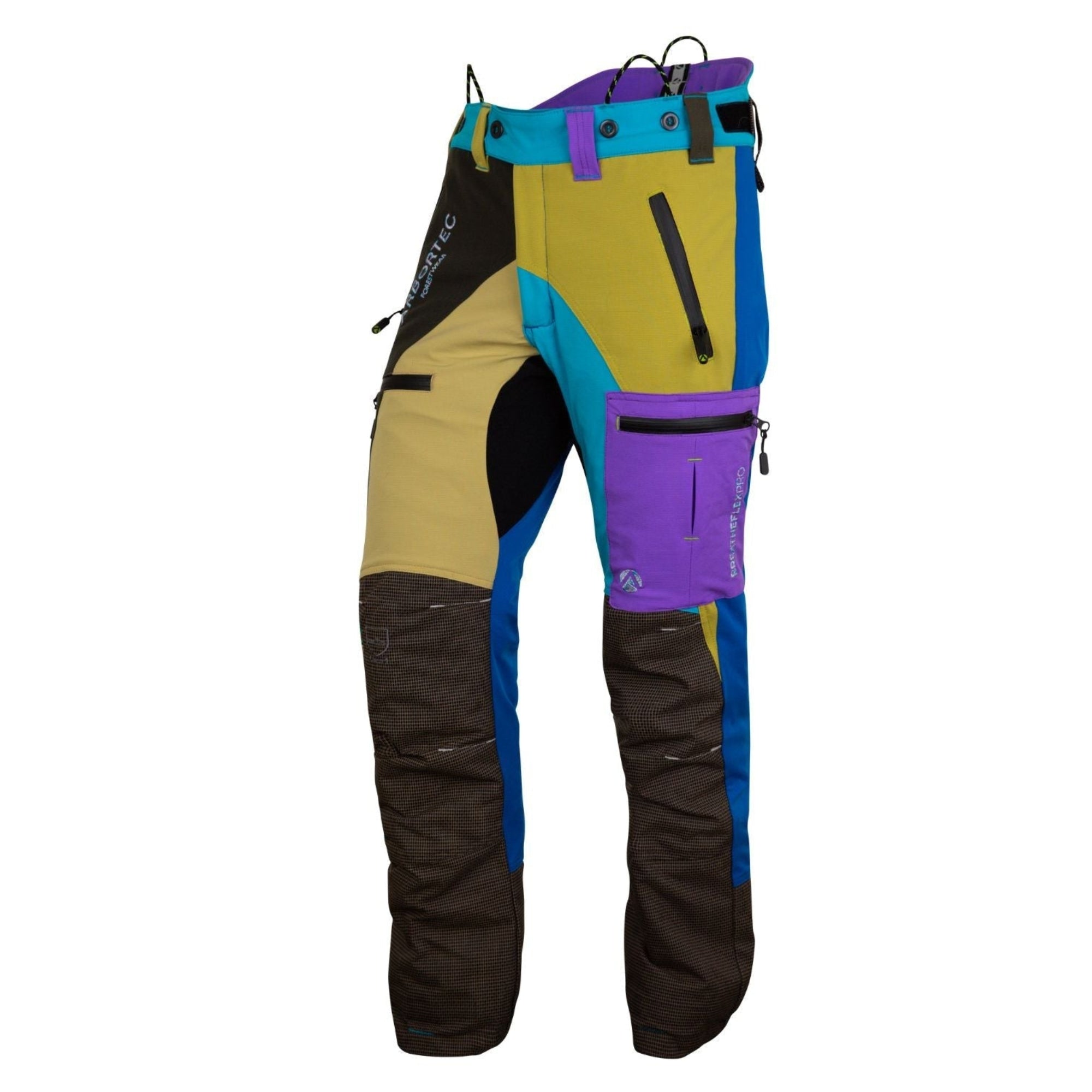 AT4070 Breatheflex Pro Chainsaw Trousers Design C Class 1 - Pastel Multi-Colour