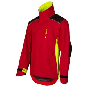 AT4460 - Heavy Duty Half Zip Waterproof Jacket - Red