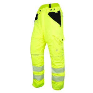 ATHV4010 Breatheflex Chainsaw Trousers Design A Class 1 - Hi-Vis Yellow