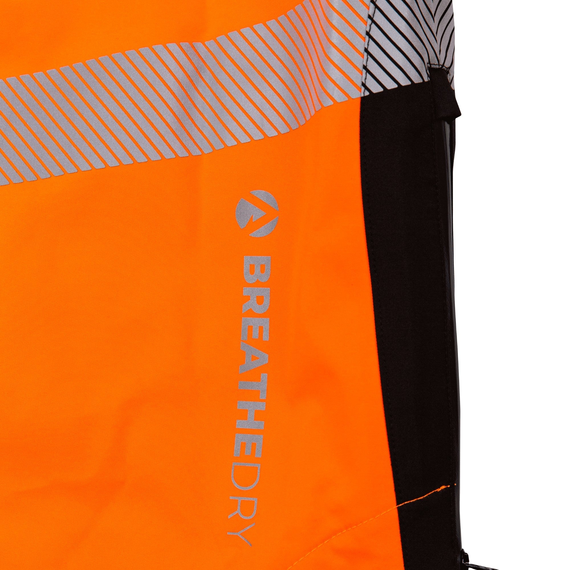 ATHV4420(F) Full Zip Waterproof Women’s Work Jacket – Hi-Vis Orange - Image 9