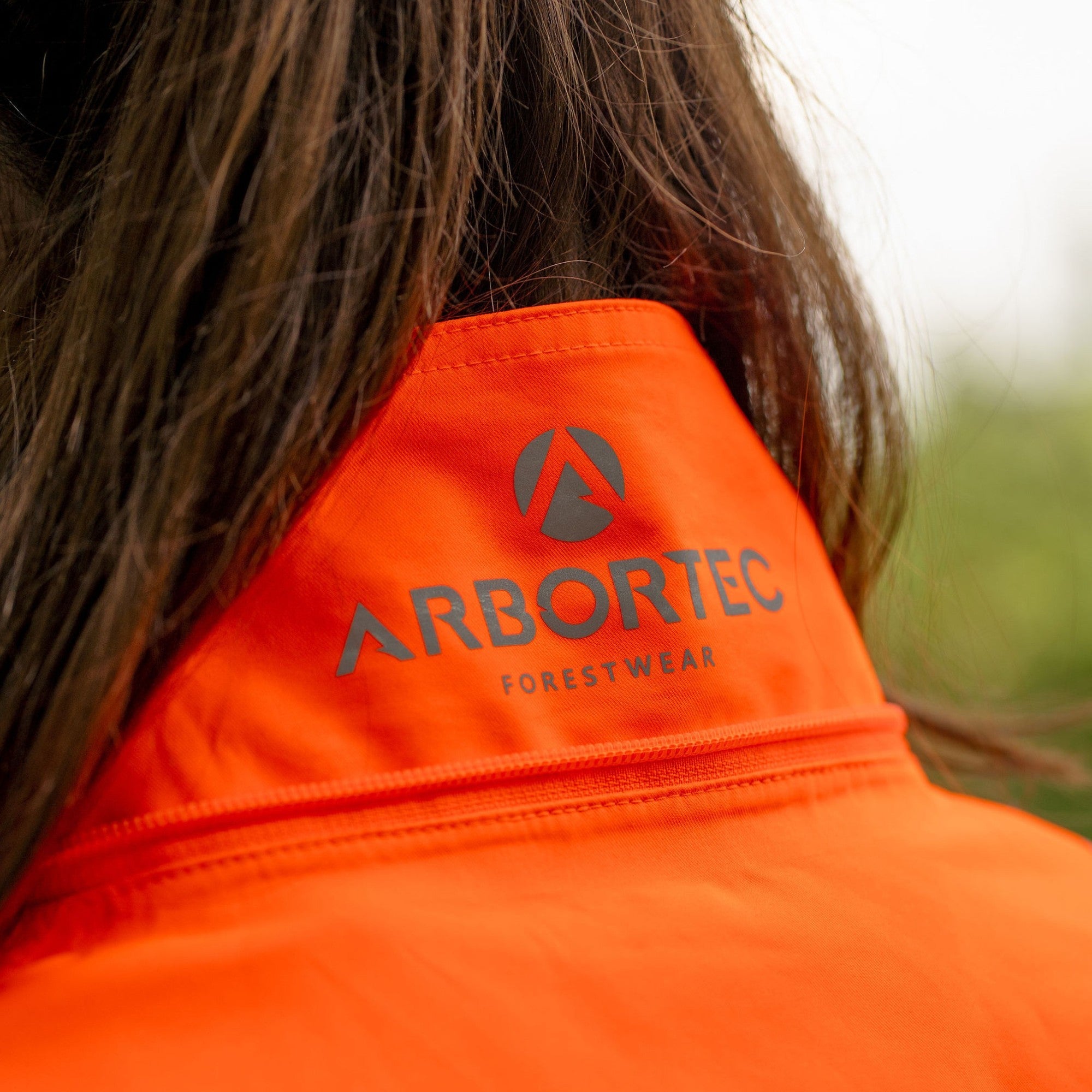 ATHV4420(F) Full Zip Waterproof Women’s Work Jacket – Hi-Vis Orange - Image 13