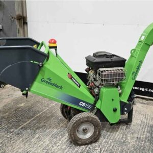 Used 2024 GreenMech CS100 18hp Woodchipper – Like New Condition